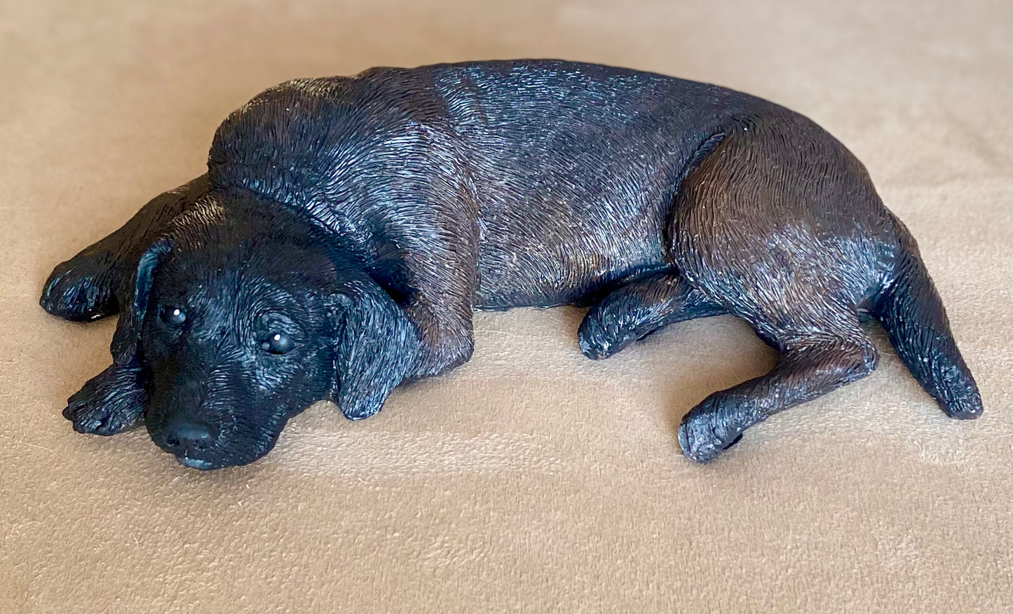 Labrador Dog Concrete Garden Statue, Lab Dog Indoor/Outdoor Statue