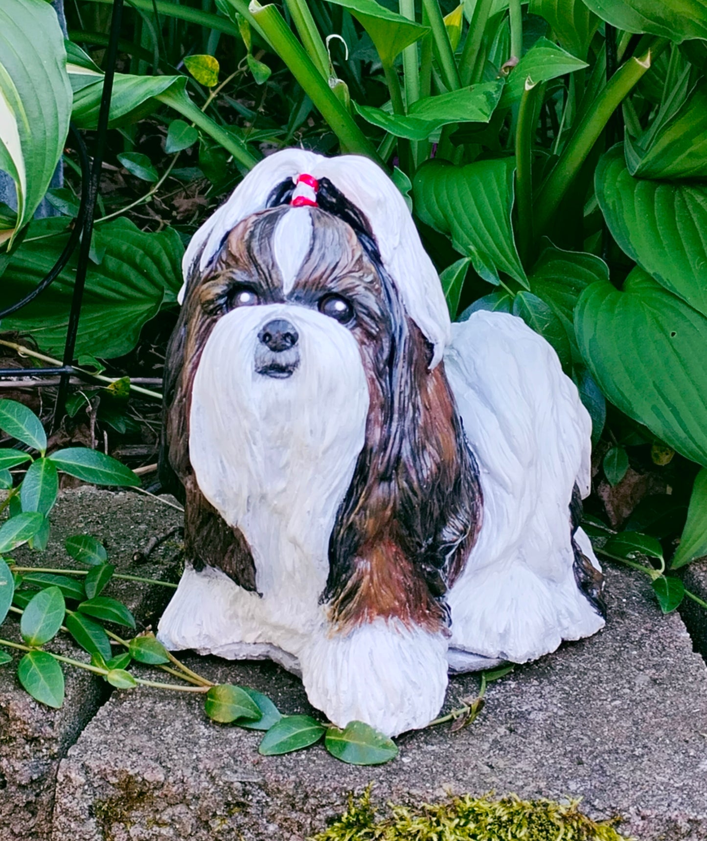 Dog Portrait - 3D Custom Dog Statue, Concrete Dog Statue