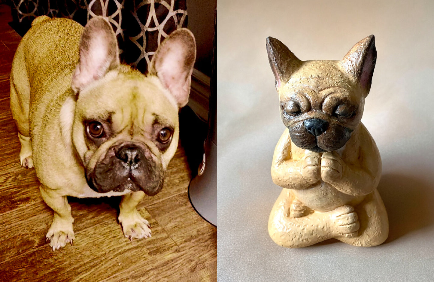 Dog Portrait - 3D Custom Dog Statue, Concrete Dog Statue