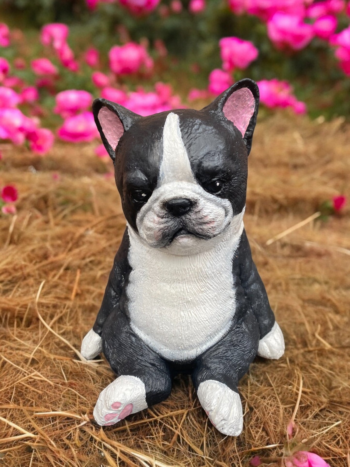 Dog Portrait - 3D Custom Dog Statue, Concrete Dog Statue