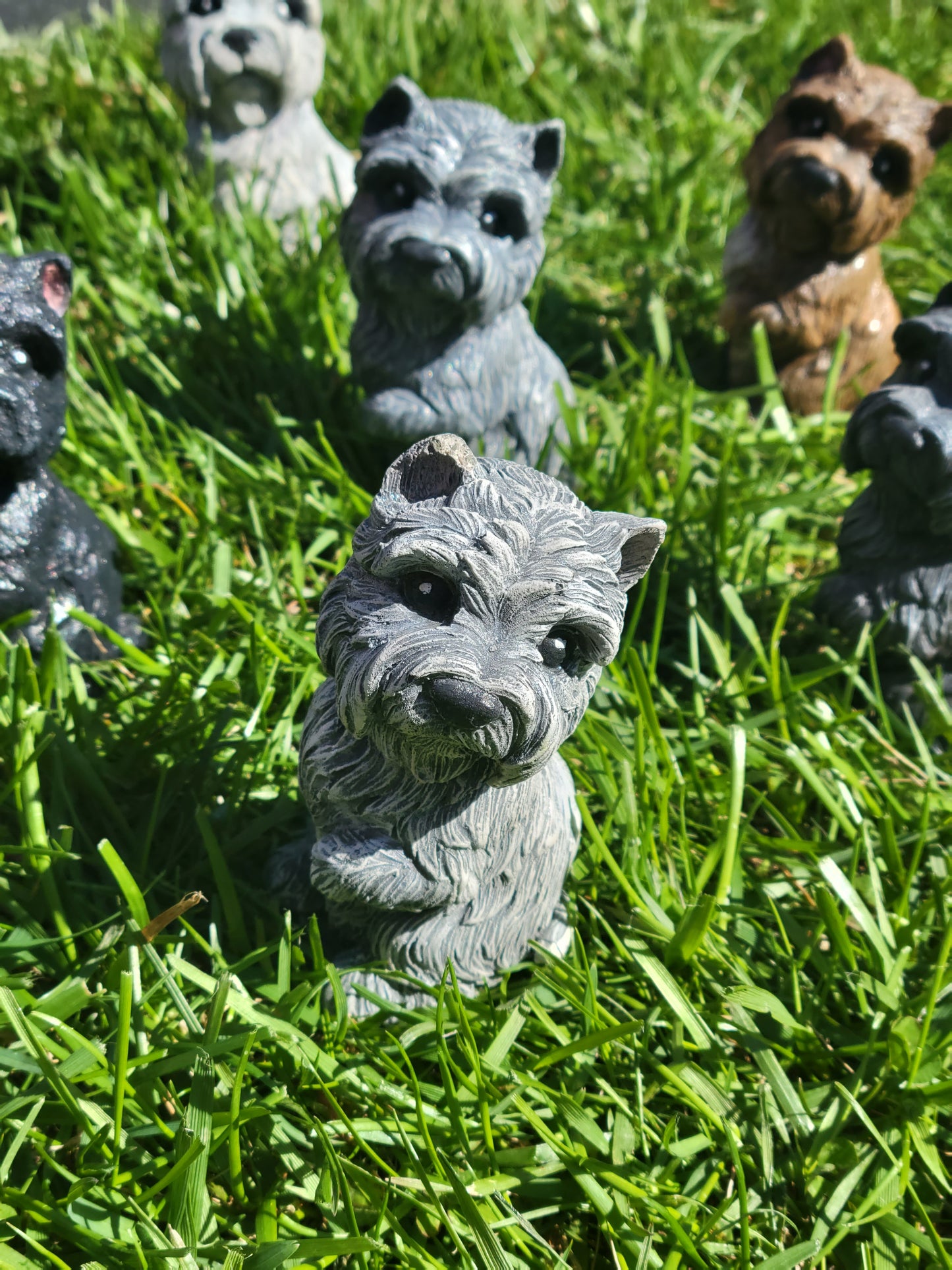 Terrier Dog Statue, Terrier Dog Ornament, West Highland Terrier Dog, Cairn Terrier Dog, Scottish Terrier Dog, Norwich Terrier Dog, Indoor/Outdoor Statue