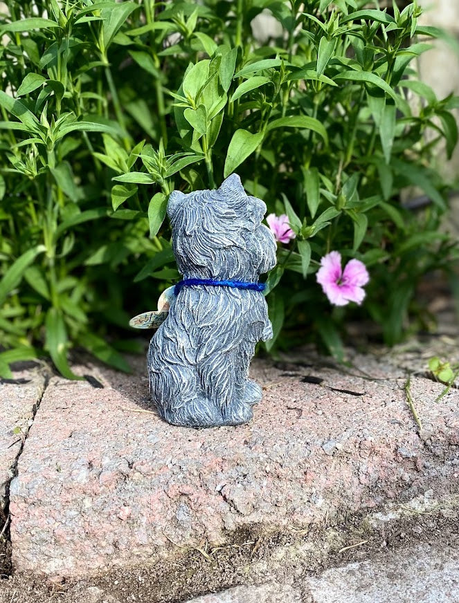 Terrier Dog Statue, Terrier Dog Ornament, West Highland Terrier Dog, Cairn Terrier Dog, Scottish Terrier Dog, Norwich Terrier Dog, Indoor/Outdoor Statue