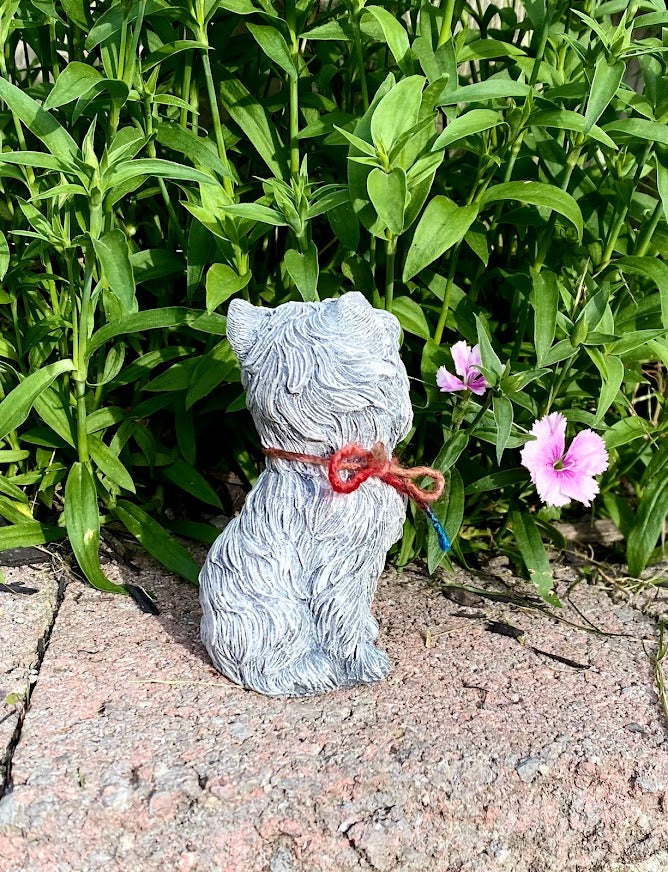Terrier Dog Statue, Terrier Dog Ornament, West Highland Terrier Dog, Cairn Terrier Dog, Scottish Terrier Dog, Norwich Terrier Dog, Indoor/Outdoor Statue