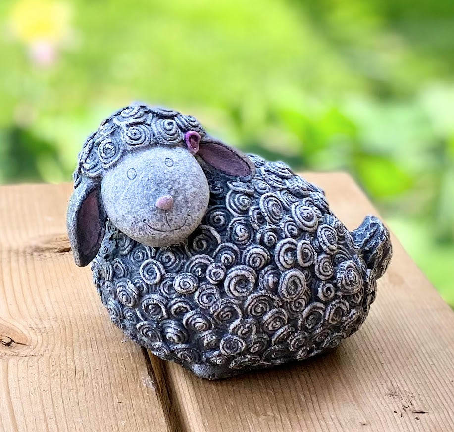Sheep/Lamb Statue, Sheep/Lamb Ornament, Concrete Lamb/Sheep Indoor/Outdoor Statue