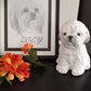 Dog Pet Portrait - 3D Custom Dog Portrait