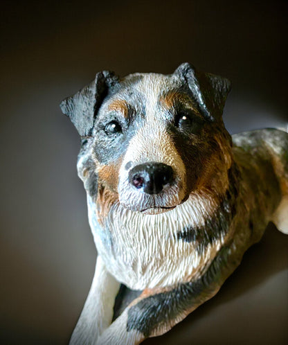 Dog Portrait - 3D Custom Dog Statue, Concrete Dog Statue