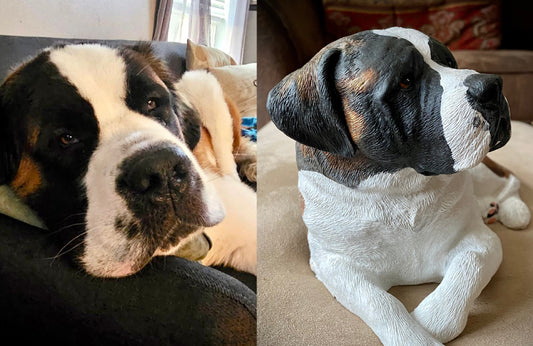 Custom Dog Statue - 3D Pet Portrait