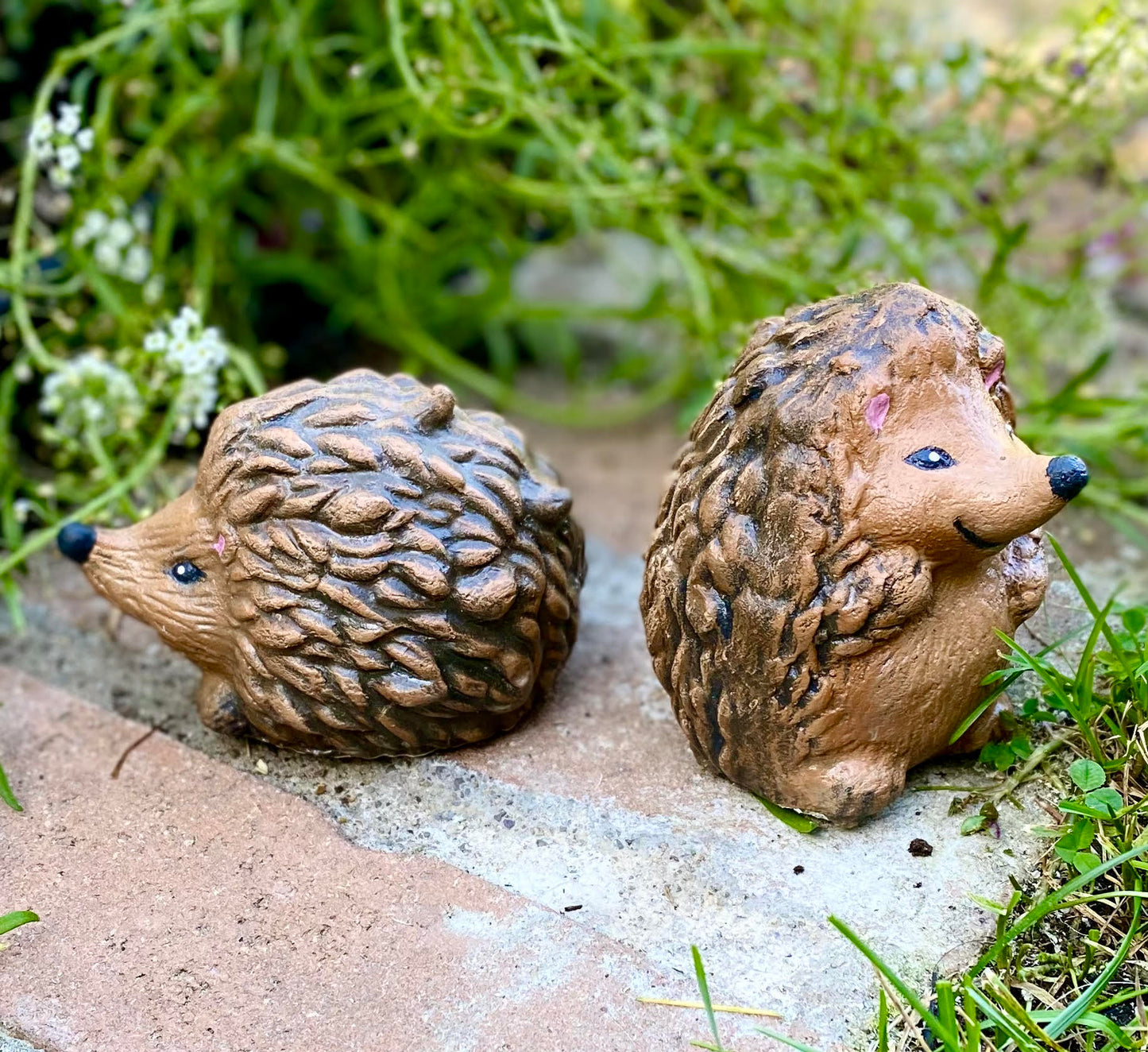 Hedgehog Individual, Hedgehog Statue, Hedgehog Ornament, Indoor/Outdoor Statue