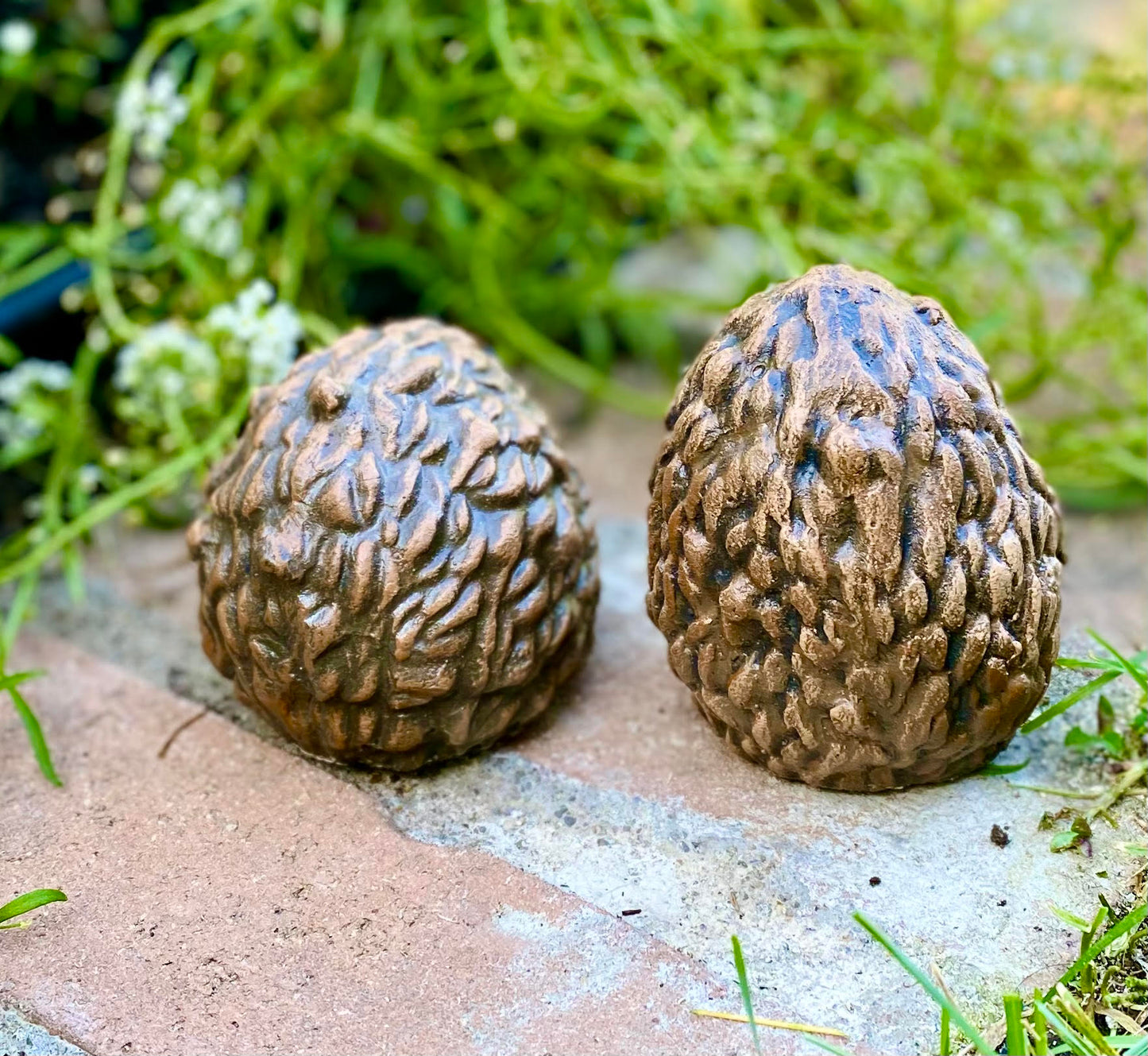 Hedgehog Pair, Hedgehog Statue, Hedgehog Ornament, Indoor/Outdoor Statues