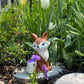 Fox Statue, Fox Concrete Statue for Garden or Indoors, Fox Ornament Indoor/Outdoor Statue