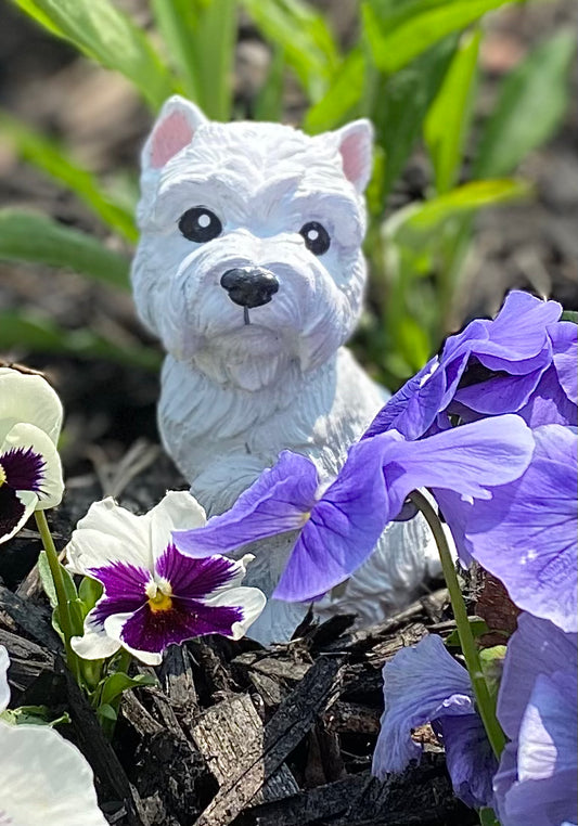 Terrier Dog Statue, Terrier Dog Ornament, West Highland Terrier Dog, Cairn Terrier Dog, Scottish Terrier Dog, Norwich Terrier Dog, Indoor/Outdoor Statue