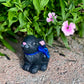 Bunny Statue Ornament, Rabbit Statue, Happy Bunny Garden Statue, Hare Statue, Indoor/Outdoor Statue