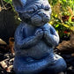 Meditating Dog Statue, Pit Bull, Pug, Bull Dog, Boxer, Boston Terrier, French Bull Dog, Mastiff Indoor/Outdoor Statue